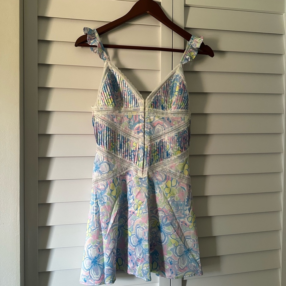 For Love And Lemons Multicolor Floral Mini Dress